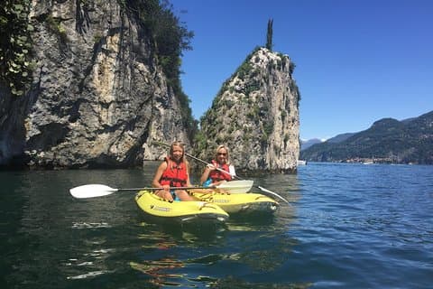 Lake Como Bellagio Water Sports Kayak Tour