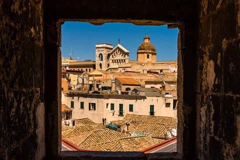 Cagliari, old town walking tour