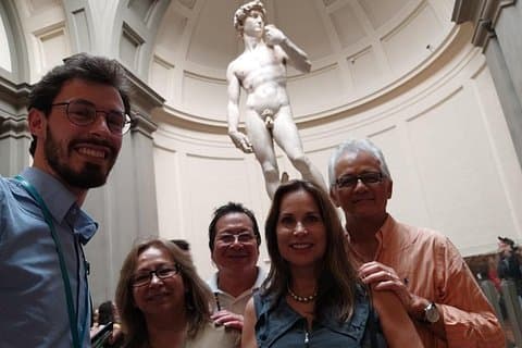 Private tour under the David