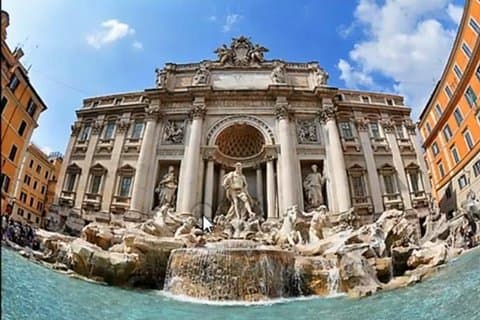 Trevi fountain