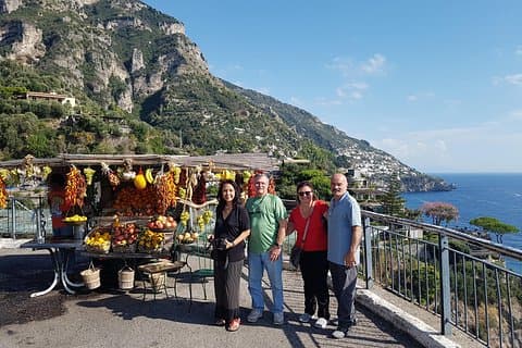 Positano Amalfi and Ravello Private Luxury Day Trip from Rome