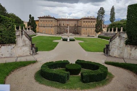 Pitti Palace's view from the Garden