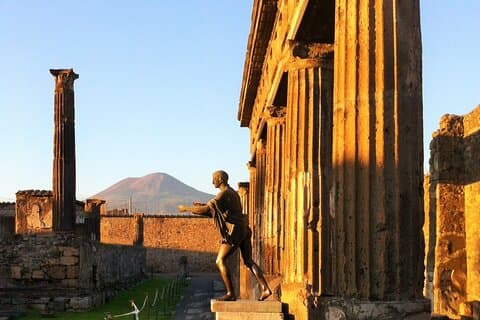 Temple of Apollo & Vesuvius