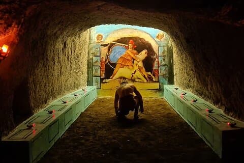 An underground mithraeum