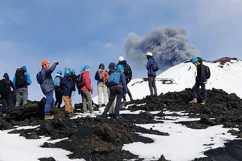 Exclusive Etna Excursion to 3,000 m. with Cable Car and Guide.