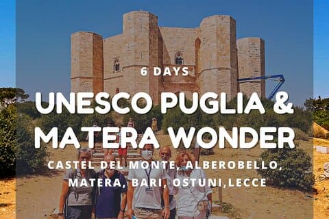 Private tour Puglia & Matera holiday package in 6 days