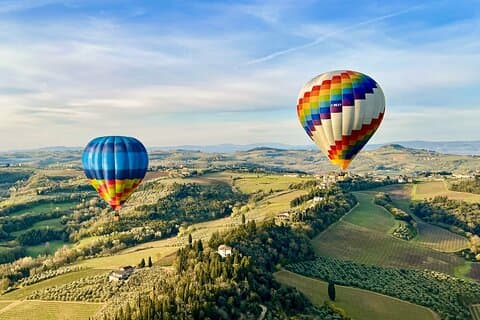 Private Hot Air Balloon Flight in Tuscany