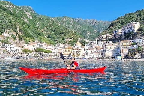 Amalfi coast 3 hr. Kayak Tour: Cruise Ship Special