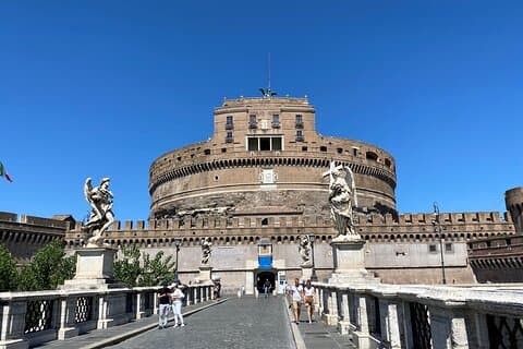 Rome: Castel Sant Angelo Entrance & Hop On Hop Off 24H Bus Ticket