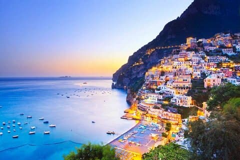 Top Excursions- Italy Amalfi Coast Positano and Emerald Grotto Fullday from Rome