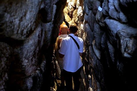 Su Nuraxi: inner passage