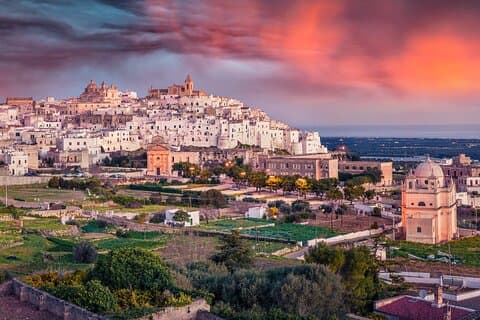 Ostuni, Cisternino Polignano Small Group Guided Tour from Bari