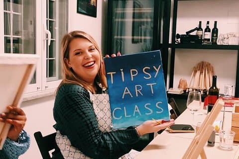 Tipsy Art Class