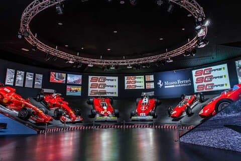 Maranello Ferrari Museum Entry and Professional F1 Simulator