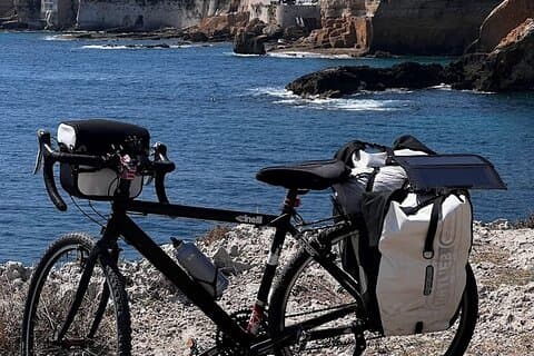 Gravel bicycle and Road Bike Sicily Syracuse rental