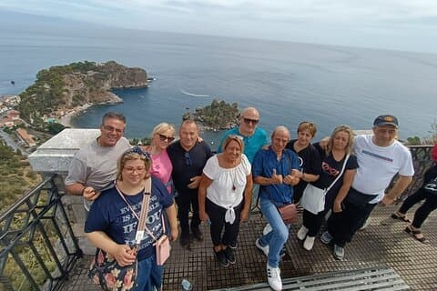 Messina Tour Taormina - Castelmola with cannoli and Sicilian granite