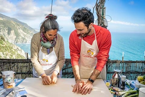 Cinque Terre: 2-course Cooking Class with seaview in Riomaggiore
