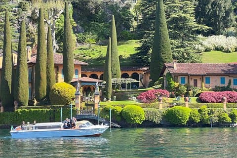 Luxury Private Boat Tour on Lake Como Bellagio & Villa Highlights