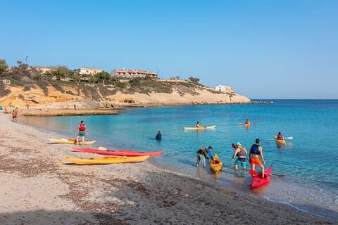 Guided Kayaking Excursion in Porto Torres