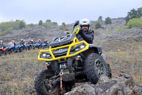 Mt. Etna on Quad bike 2 hours tour