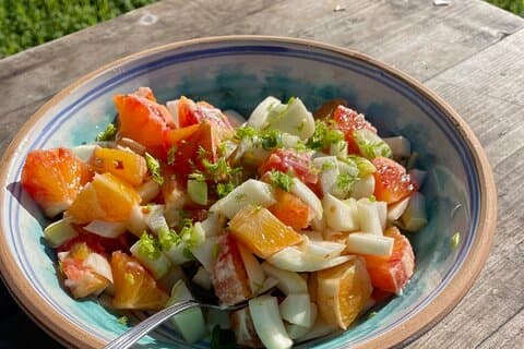 Fresh Orange Salad