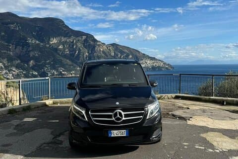 Transfer Naples to Positano (stop Pompeii option) or vice versa