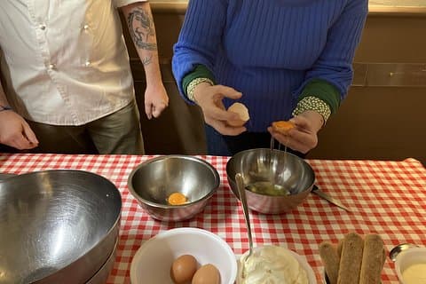 Cooking Class in Rome Making Cacio e Pepe Pasta and Tiramisu