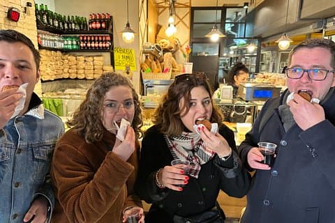 Trionfale Farmers Market and Vatican Quarter Food and Wine Tour