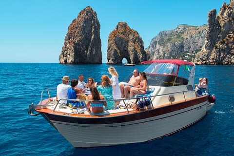 Boat tour Capri