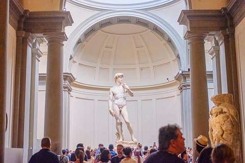 Accademia Gallery Small Group Guided Tour in Florence