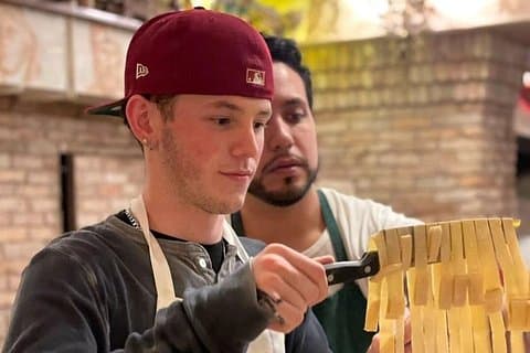 Authentic Cooking class pasta and tiramisu' at spanish steps