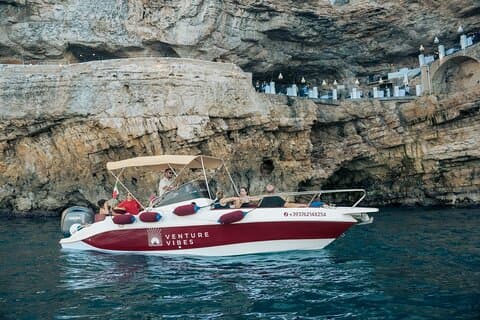 Exclusive 5-Hour Private Boat Tour in Monopoli