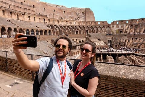 Explore the Ancient Ruins of Rome's Colosseum in a semi-private setting of maximum 10 alongside your expert guide