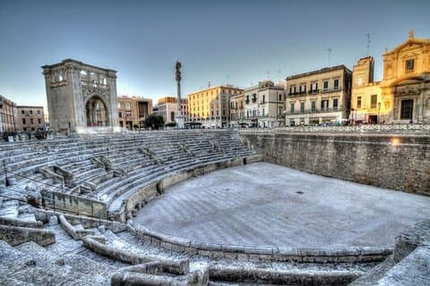 Lecce, the Amphitheatre