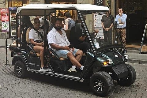 Private Florence Golf Cart Tour with Audio Guide