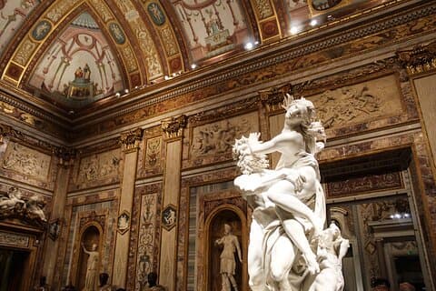 Borghese Gallery Entry Ticket with Audio Guide App