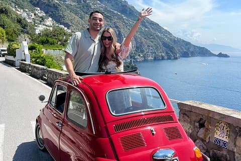 Private Amalfi Coast Vintage Fiat 500 Tour: Positano to Amalfi