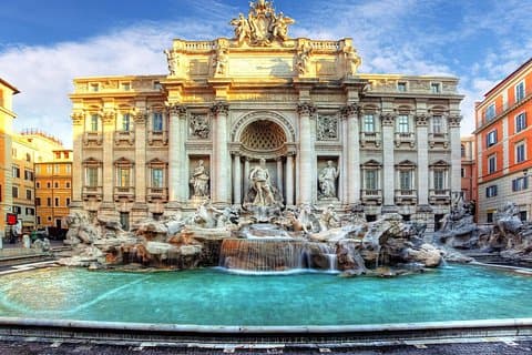 Trevi Fountain and Vicus Caprarius exploring the Underground