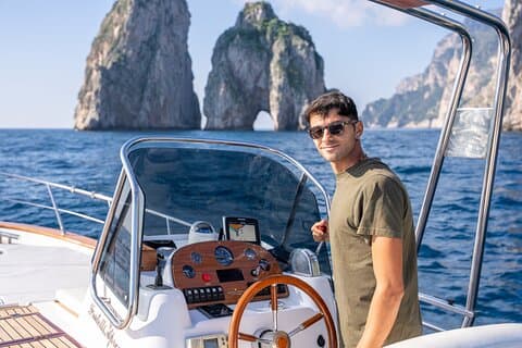 Private Boat Tour through the Crystal Clear Waters of Capri