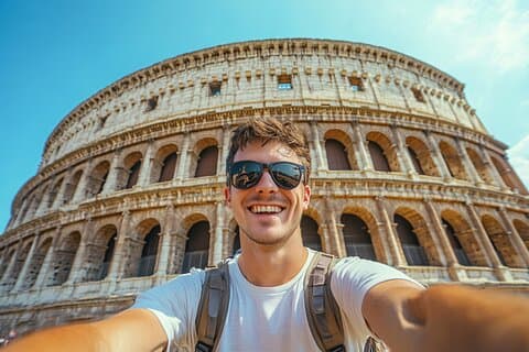Colosseum outdoor view