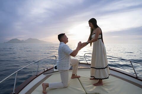 A Sunset Marriage Proposal in Positano