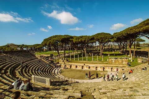 Ostia Antica small group tour from Rome with expert guide