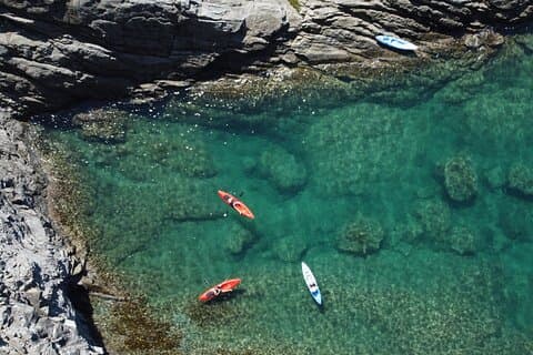 Kayak Tour with Snorkeling between Levanto and Cinque Terre