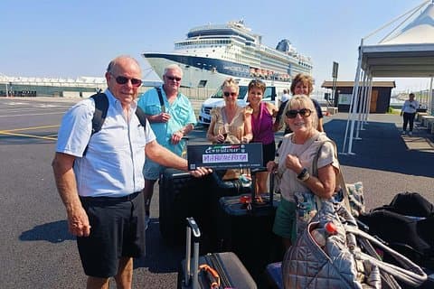 WazUp Private port transfer from Civitavecchia Cruise Port to Rome and its airports