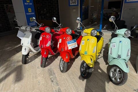 Sorrento Rental Scooter Vespa
