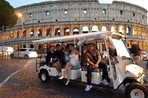 Rolling Rome Golf Cart Tour: City Highlights Shared Experience