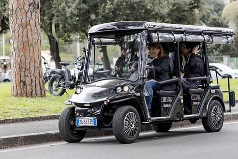 Ancient Appian Way & Catacombs Semi Private Golf Cart Tour