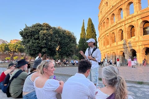 Colosseum and Roman Forum Sightseeing Area Walking Tour