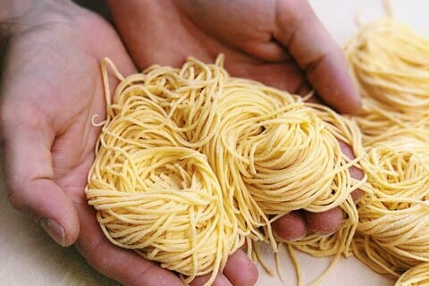 Fresh pasta Michelin star