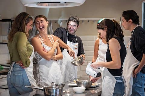 Happy cooking crew